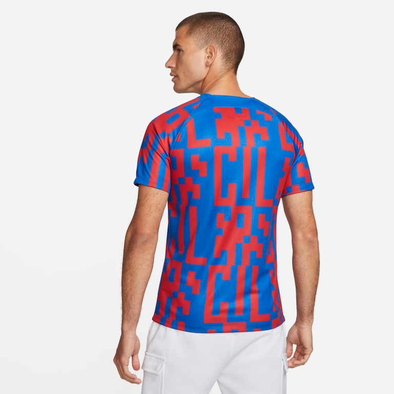 Camiseta Nike Barcelona Home Masculina - Foto 2