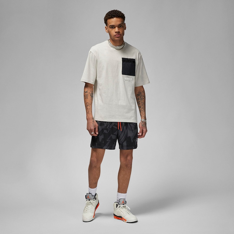 Camiseta Jordan PSG Pocket Masculina - Foto 3