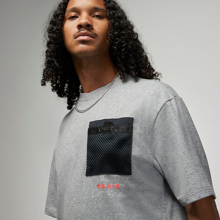Camiseta Jordan PSG Pocket Masculina - Foto 3