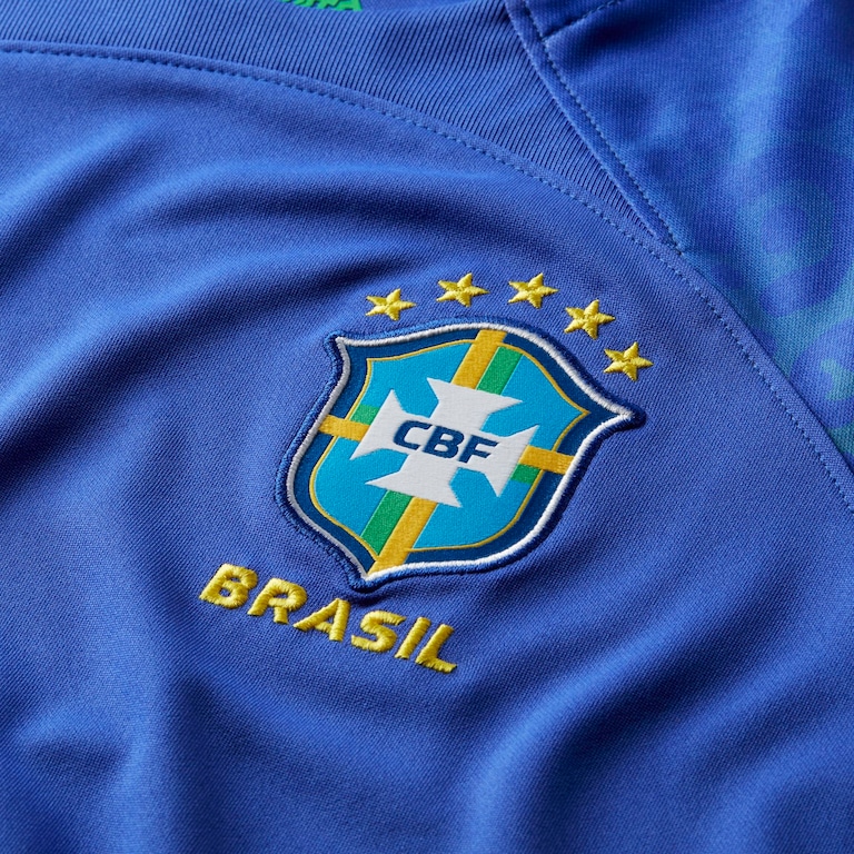 Camisa Nike Brasil II 2022/23 Torcedor Pro Infantil - Foto 6