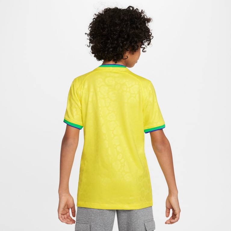 Camisa Nike Brasil I 2022/23 Torcedor Pro Infantil - Foto 2