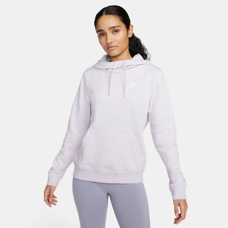 Blusão Nike Sportswear Club Fleece Feminino - Foto 1