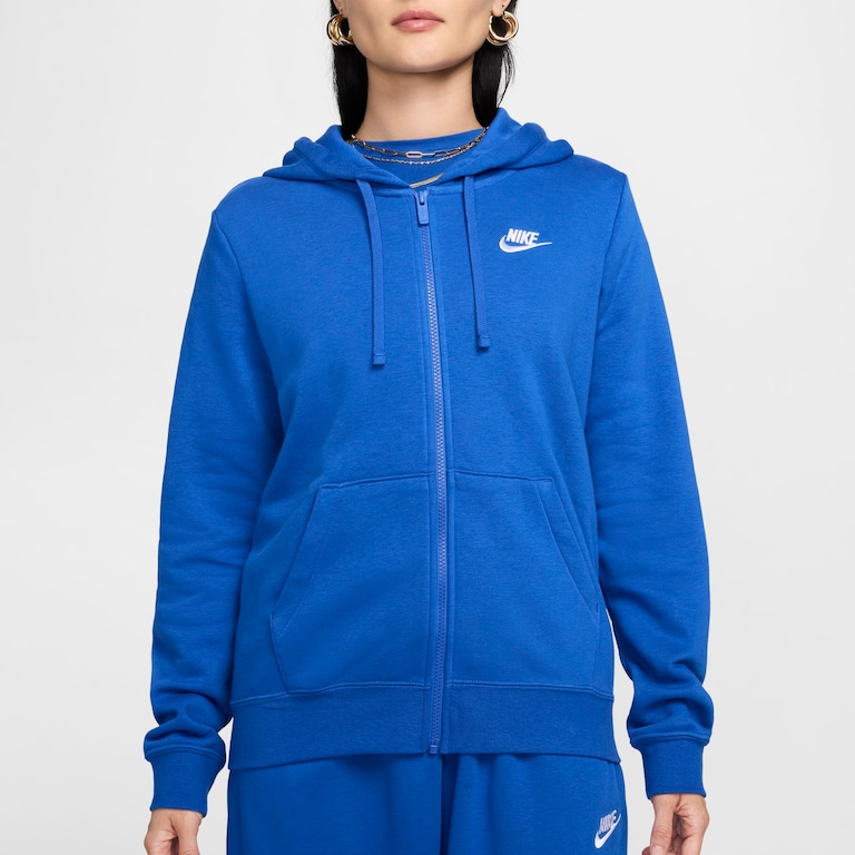 Jaqueta Nike Sportswear Club Fleece Feminina - Foto 5