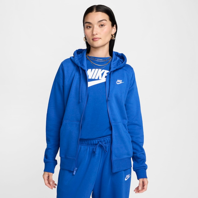 Jaqueta Nike Sportswear Club Fleece Feminina - Foto 1