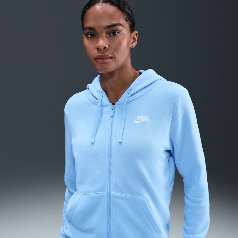Jaqueta Nike Sportswear Club Fleece Feminina - Foto 1