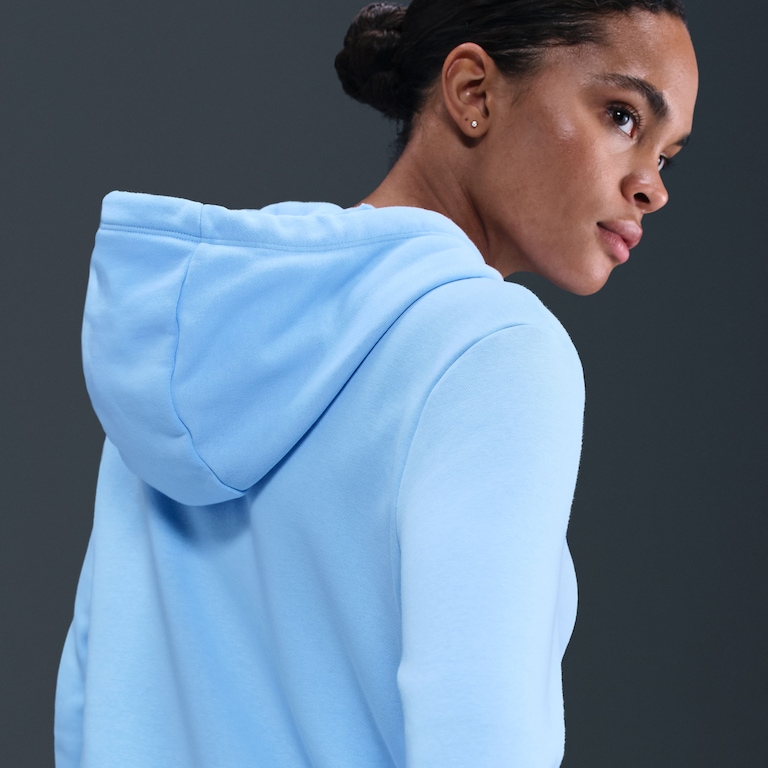 Jaqueta Nike Sportswear Club Fleece Feminina - Foto 3