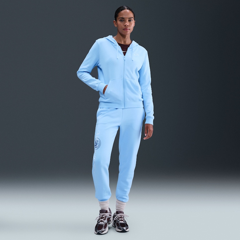 Jaqueta Nike Sportswear Club Fleece Feminina - Foto 8