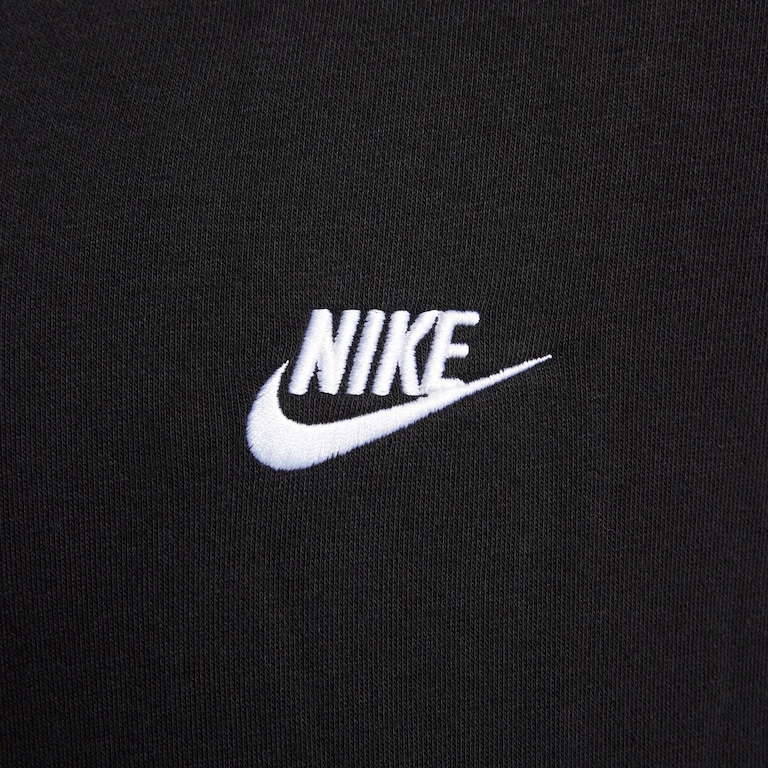 Jaqueta Nike Sportswear Club Fleece Feminina - Foto 4