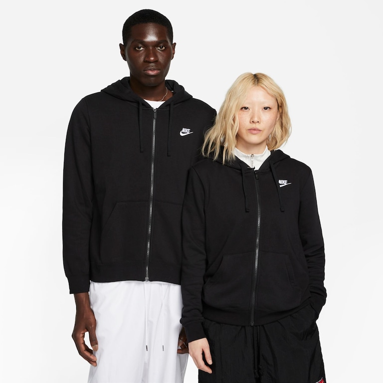 Jaqueta Nike Sportswear Club Fleece Feminina - Foto 1