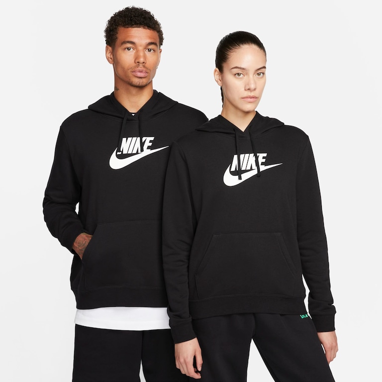 Blusão Nike Sportswear Club Fleece Feminino - Foto 1