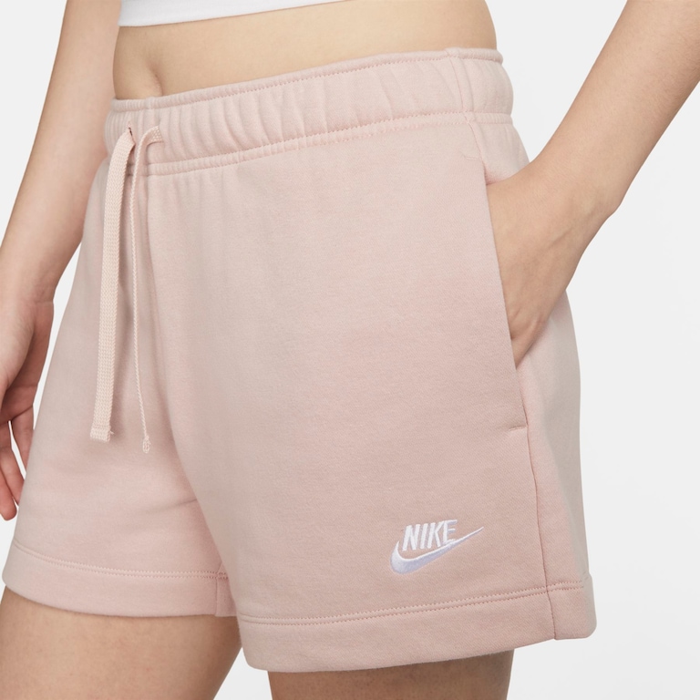Shorts Nike Sportswear Club Fleece Feminino - Foto 4
