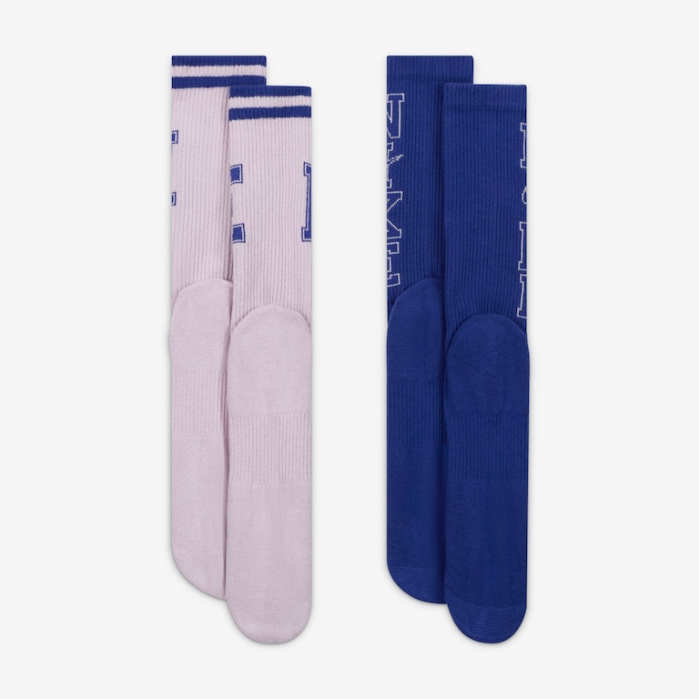 Meia Nike Everyday Plus Cush Crew (2 Pares) Unissex - Foto 3