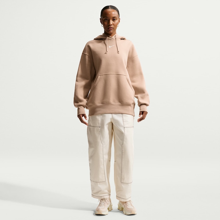 Blusão Nike Sportswear Phoenix Fleece Feminino - Foto 4