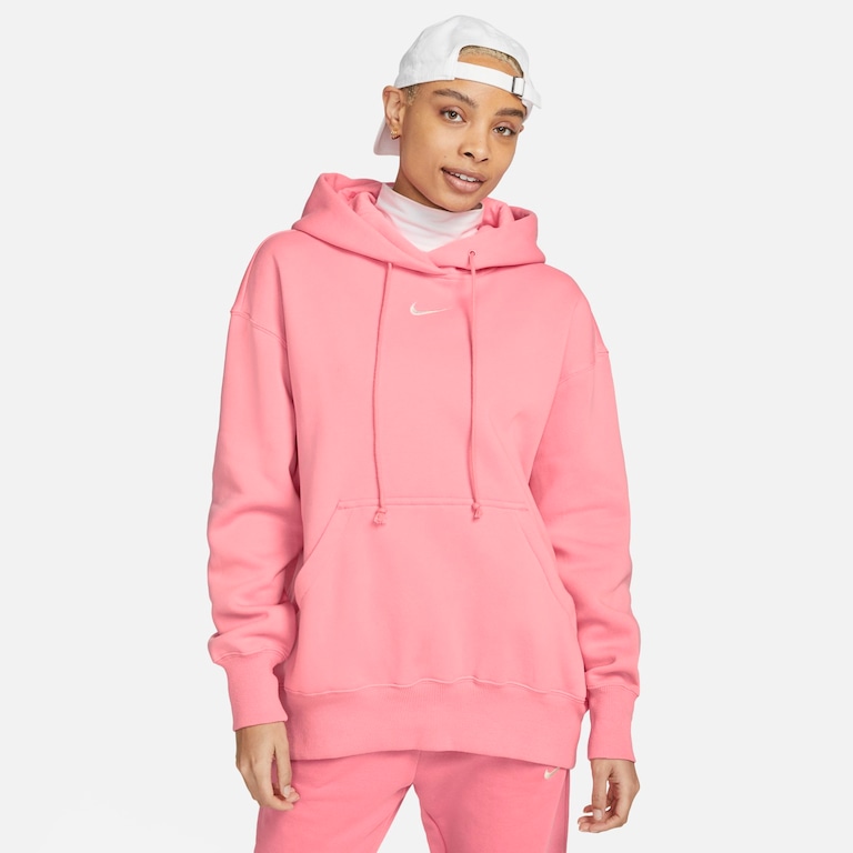 Blusão Nike Sportswear Phoenix Fleece Feminino - Foto 1