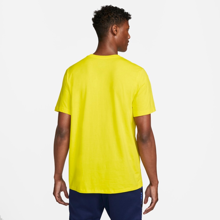 Camiseta Nike Brasil Crest Masculina - Foto 2