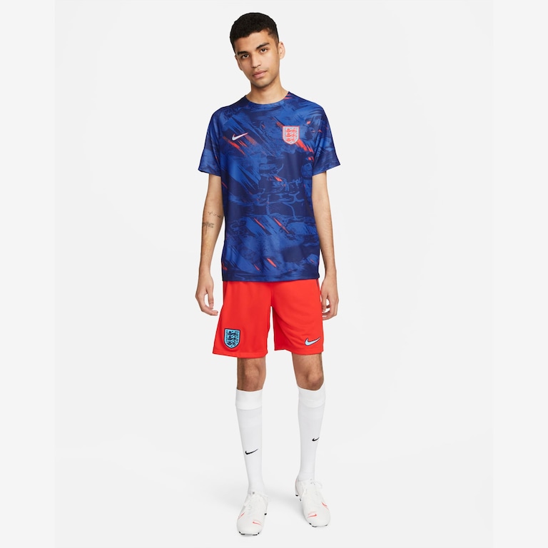 Camiseta Nike Inglaterra Pré-Jogo Masculina - Foto 5