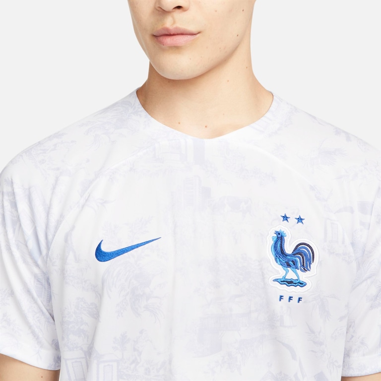 Camisa Nike França II 2022/23 Torcedor Pro Masculina - Foto 3