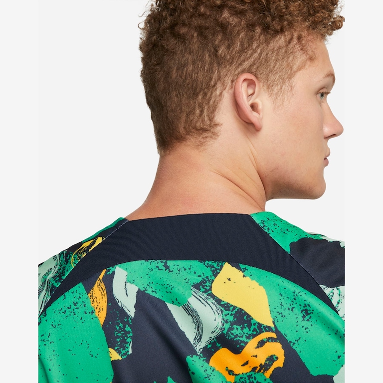 Camiseta Nike Austrália Pré-Jogo Masculina - Foto 4