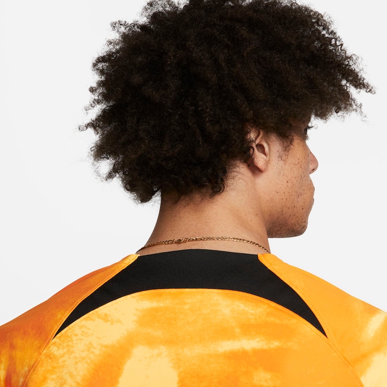 Camisa Nike Holanda I 2022/23 Torcedor Pro Masculina - Foto 4