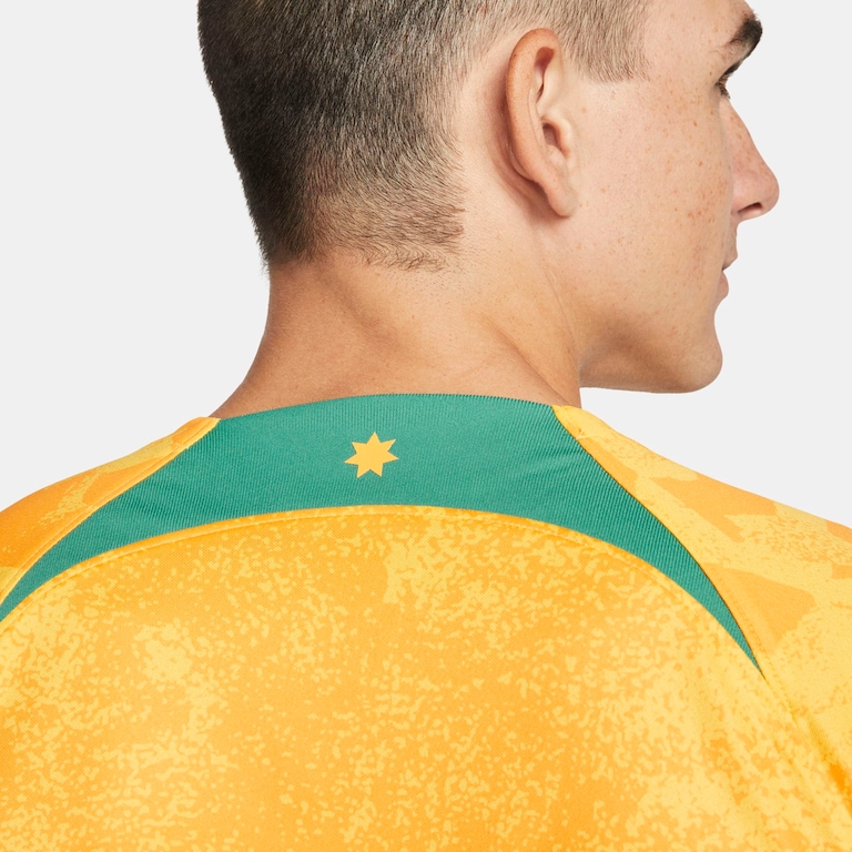 Camisa Nike Austrália I 2022/23 Torcedor Pro Masculina - Foto 5