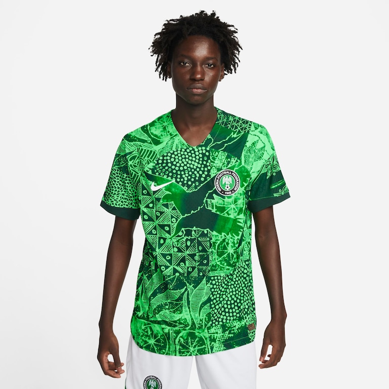 Camisa Nike Nigéria I 2022/23 Jogador Masculina - Foto 1