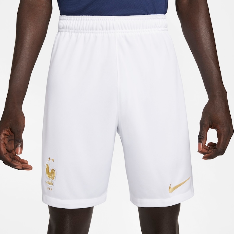 Shorts Nike França I 2022/23 Torcedor Pro Masculino - Foto 2