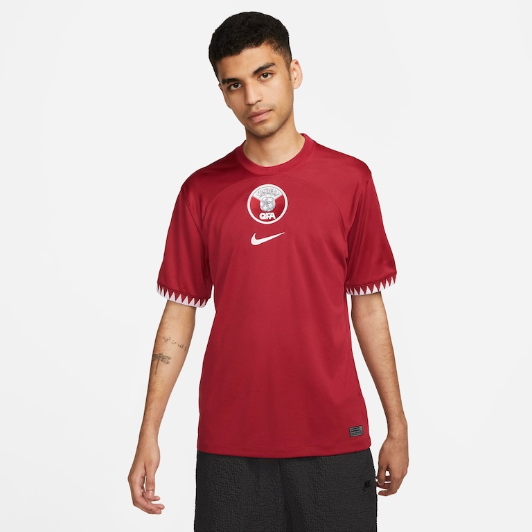Camisa Nike Catar I 2022/23 Torcedor Pro Masculina - Foto 1
