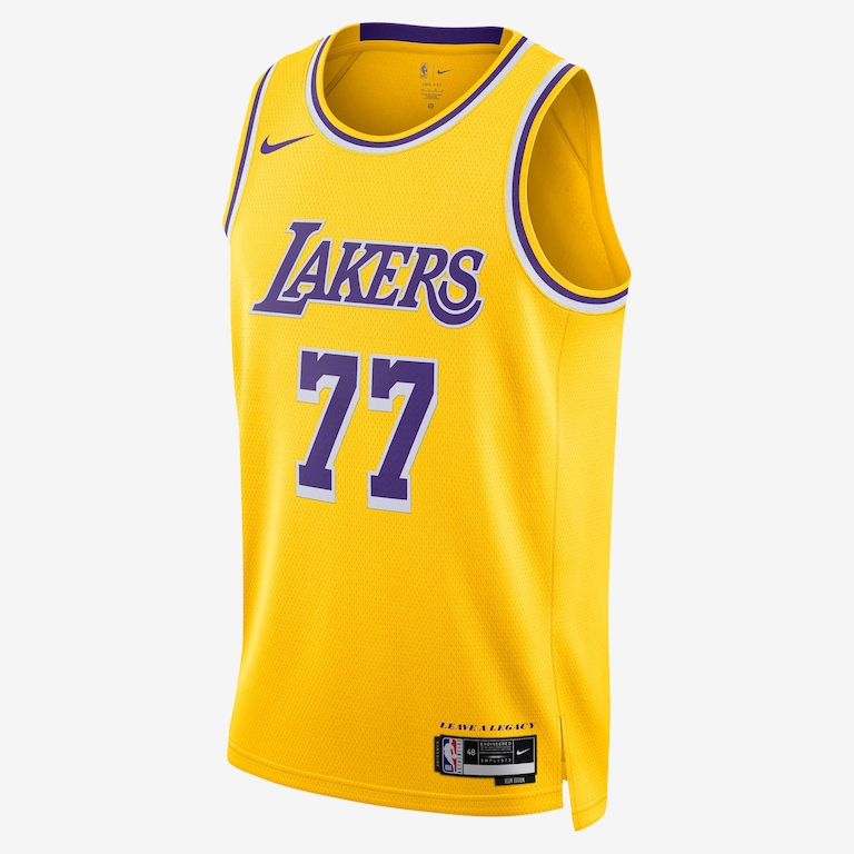 Regata Nike Los Angeles Lakers Icon Edition Masculina - Foto 1