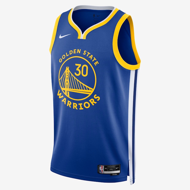 Regata Nike Golden State Warriors Icon Edition 2022/23 Masculina - Foto 1