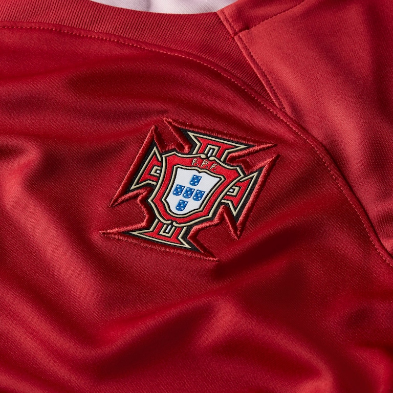 Camisa Nike Portugal I 2022/23 Torcedor Pro Infantil - Foto 6