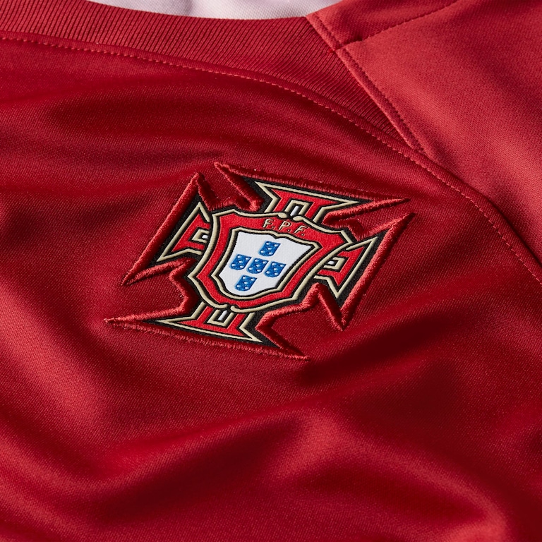 Camisa Nike Portugal I 2022/23 Torcedor Pro Infantil - Foto 7