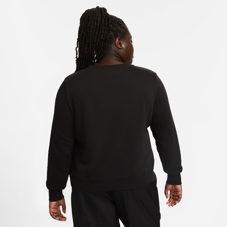 Plus Size - Blusão Nike Sportswear Club Fleece Feminino - Foto 2