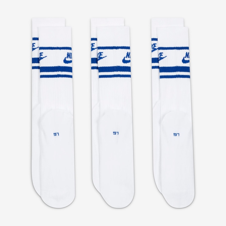 Meia Nike Sportswear Everyday Essential (3 pares) Masculina - Foto 3
