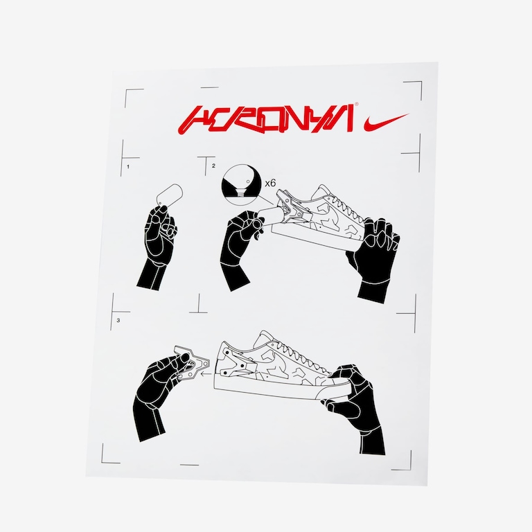 NIKE BLAZER LOW / ACRONYM - Foto 16