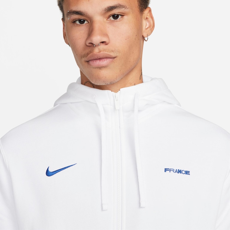 Blusão Nike França Club Fleece Masculino - Foto 3