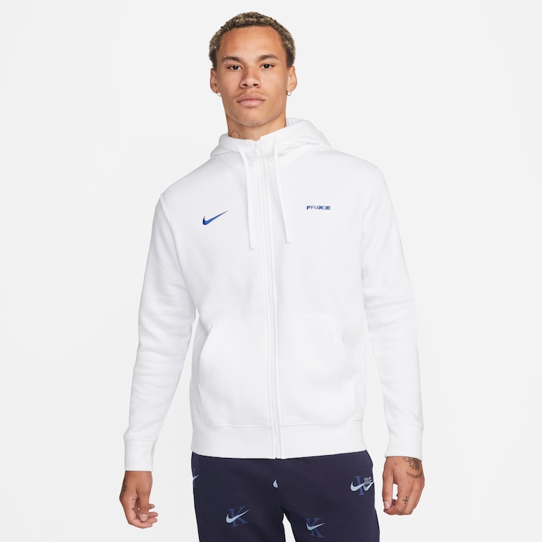 Blusão Nike França Club Fleece Masculino - Foto 1