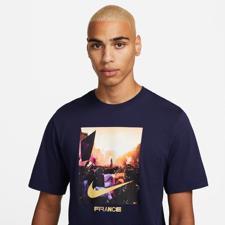 Camiseta Nike França Masculina - Foto 3