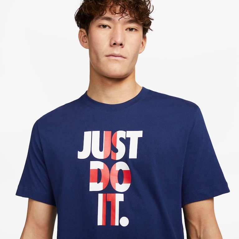 Camiseta Nike Inglaterra "Just Do It" Masculina - Foto 3