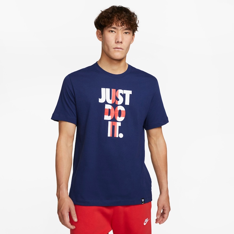 Camiseta Nike Inglaterra "Just Do It" Masculina - Foto 1