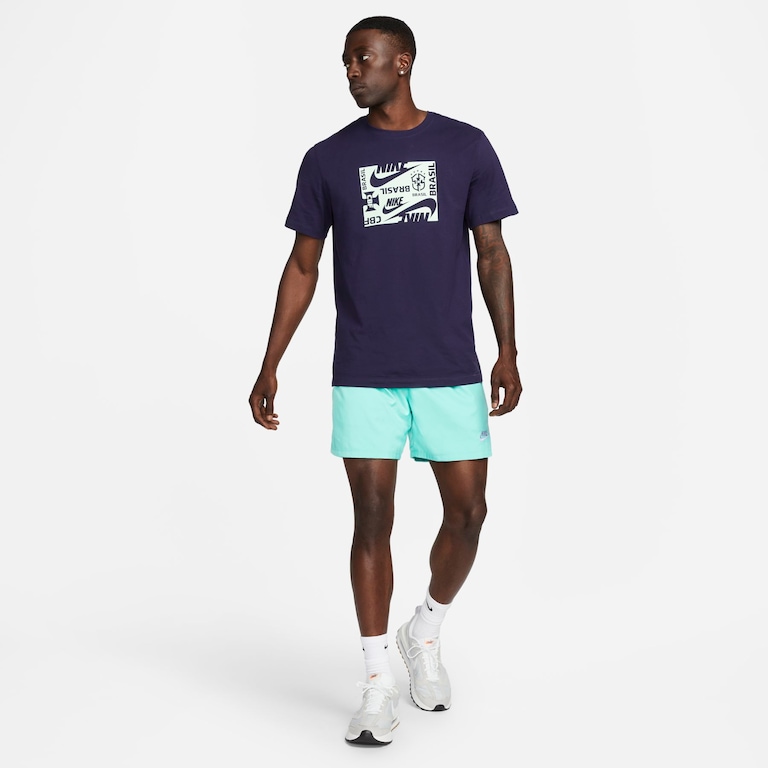 Camiseta Nike Brasil Masculina - Foto 4