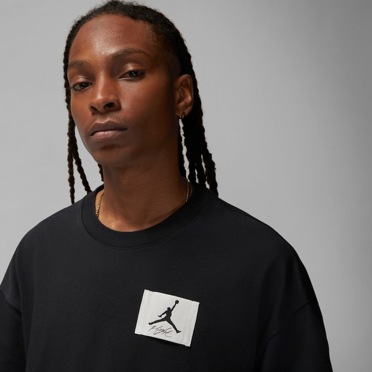 Camiseta Jordan Flight Essential Crew Masculina - Foto 3