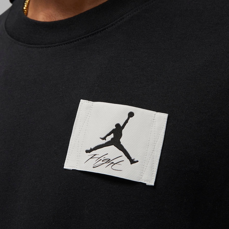 Camiseta Jordan Flight Essential Crew Masculina - Foto 4