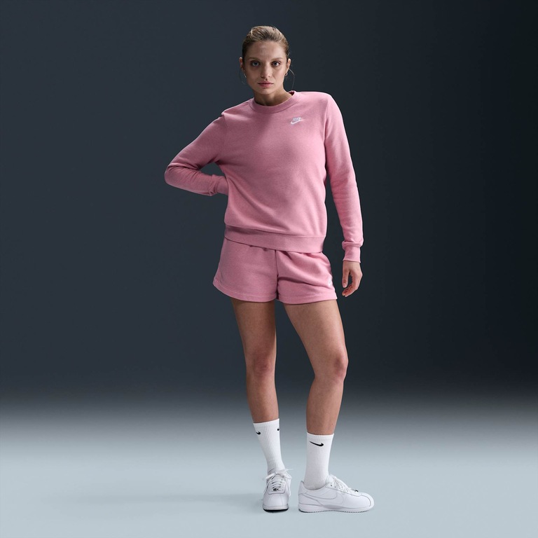 Blusão Nike Sportswear Club Fleece Crew Feminino - Foto 4