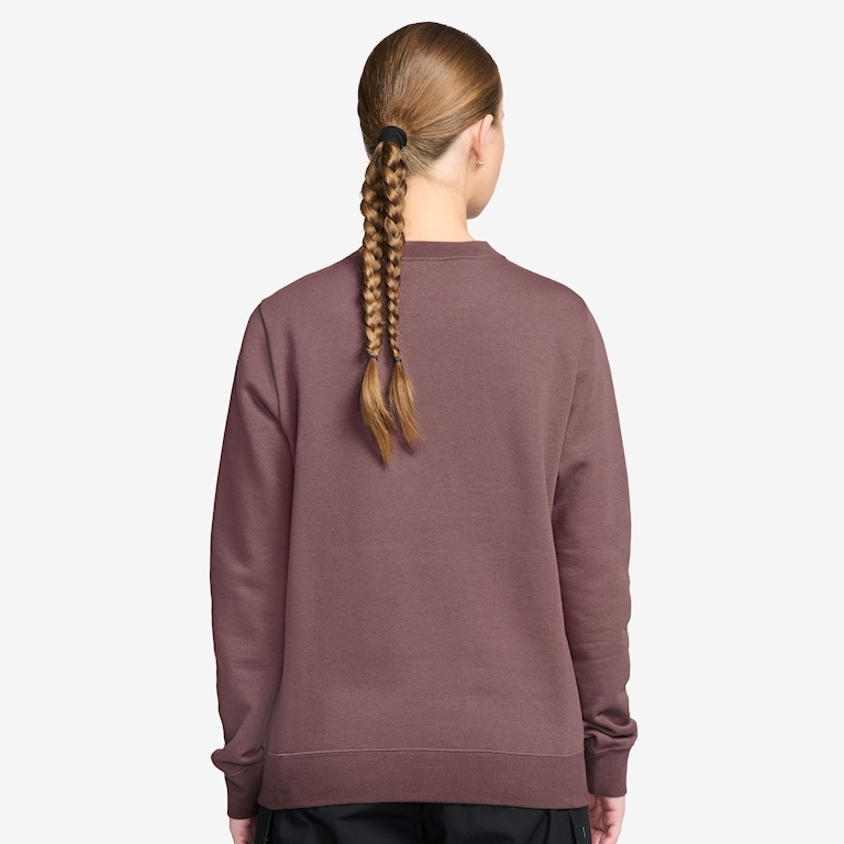 Blusão Nike Sportswear Club Fleece Crew Feminino - Foto 3