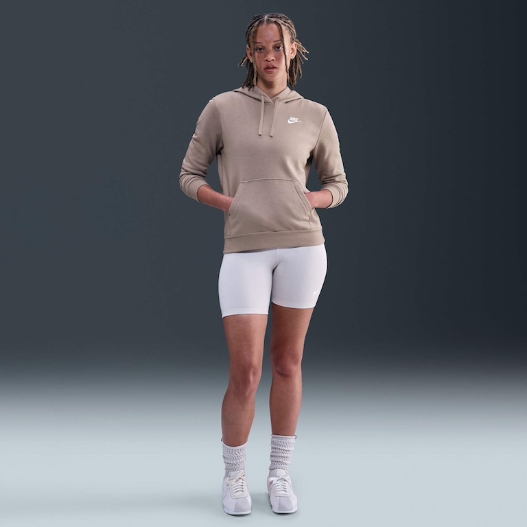 Blusão Nike Sportswear Club Fleece Feminino - Foto 4