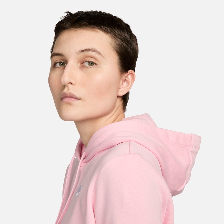 Blusão Nike Sportswear Club Fleece Feminino - Foto 4