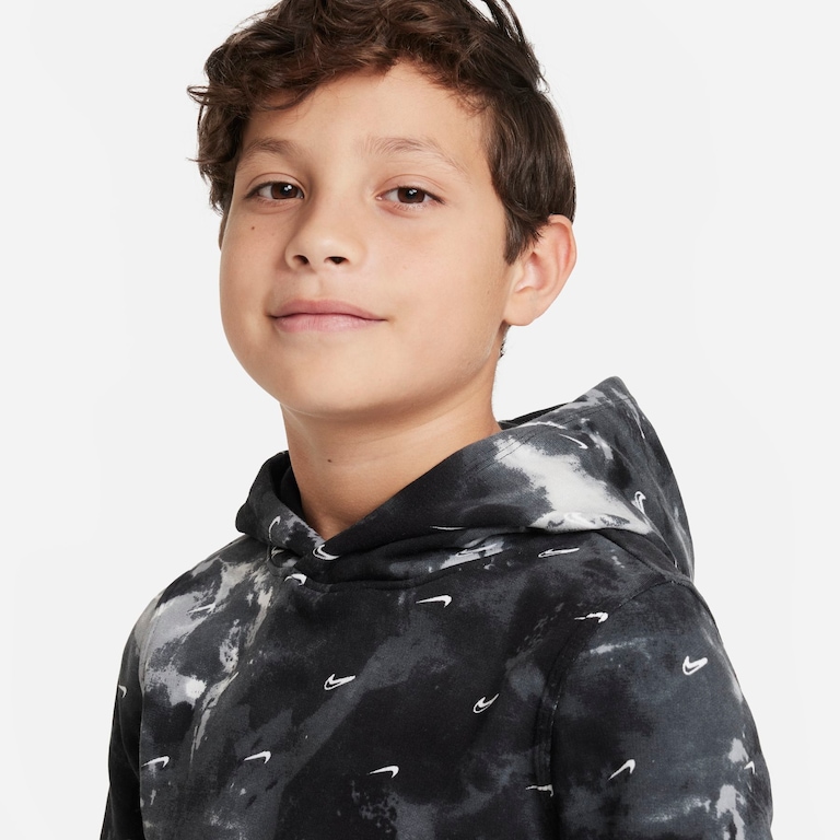 Blusão Nike Sportswear Club Fleece Infantil - Foto 3