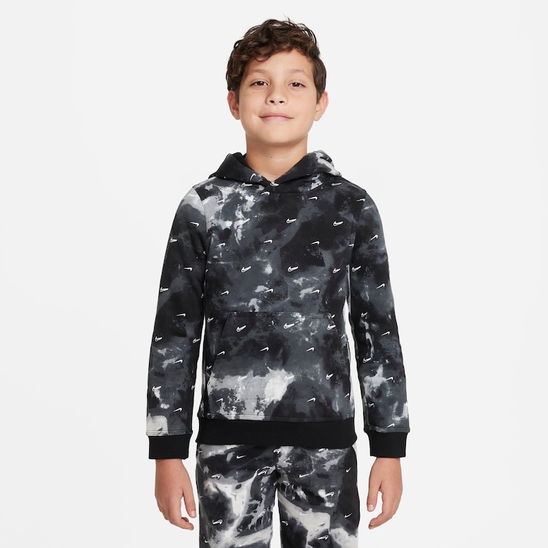 Blusão Nike Sportswear Club Fleece Infantil - Foto 1