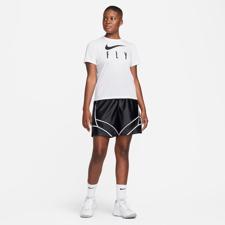 Camiseta Nike Dri-FIT Swoosh Fly Feminina - Foto 4