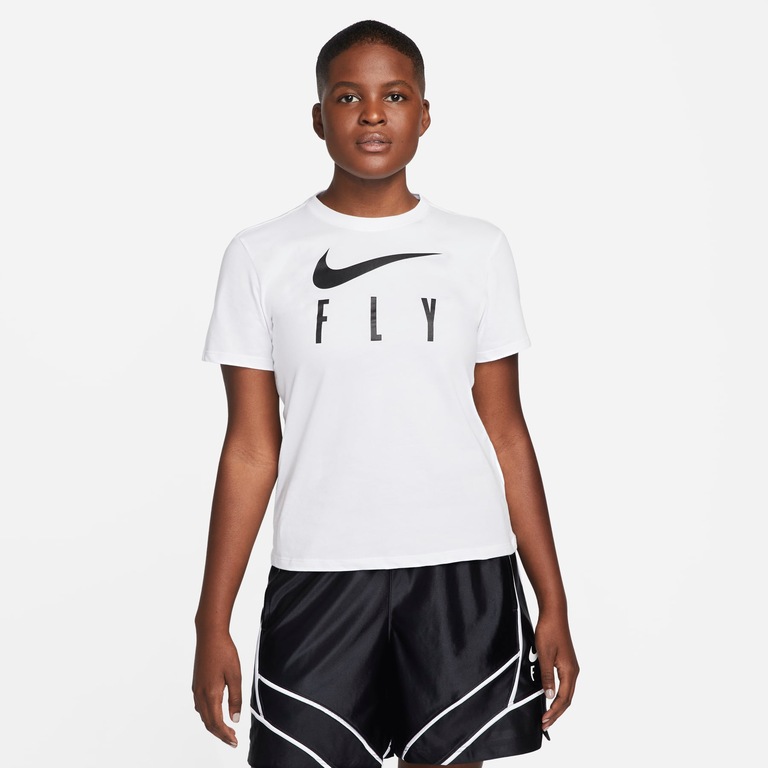 Camiseta Nike Dri-FIT Swoosh Fly Feminina - Foto 1